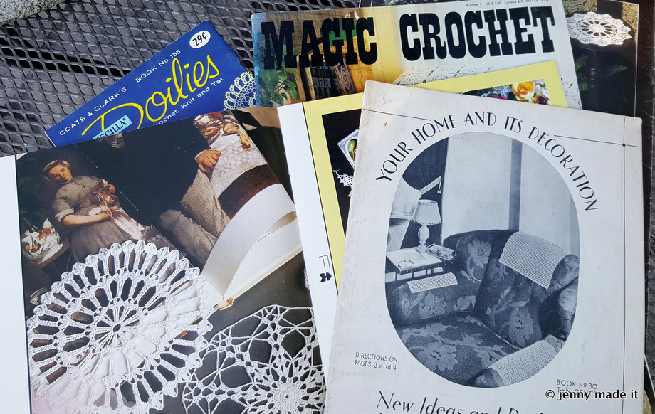 vintage crochet booklets