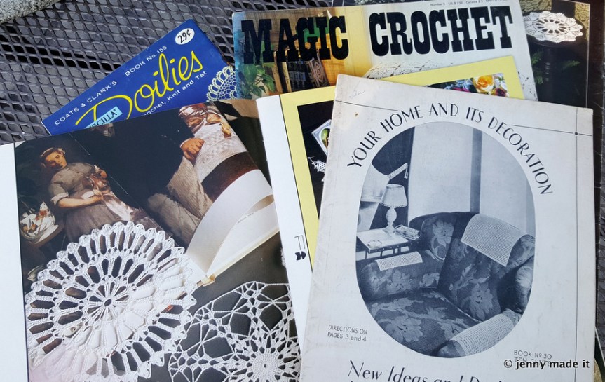 vintage crochet booklets