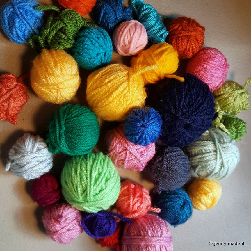 balls of yarn